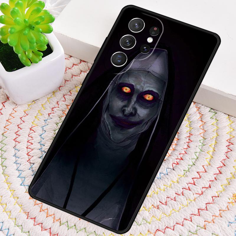 Чехол для телефона TPU Ужасы Монахиня Валак Для Samsung Galaxy note 10 pro S26 S25 S24 S23 S22 Ultra Plus S21 FE S20 Ударопрочный Чехол
