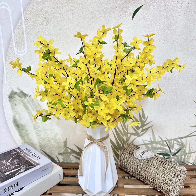 Winter Jasmine Wedding Artificial Flowers With Lifelike Design For Home Decor And Event Backdrops