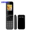 Classic Flip Phone with Dual SIM, LED Indicator for Calls & Messages, Ideal for Elders & Students