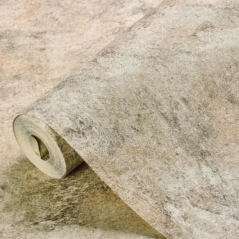 Обои в скандинавском стиле, серый цемент, современные простые однотонные обои для спальни, гостиной, диатомовая глина, индустриальный стиль