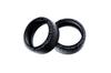 P.D ASTARC Drift tires for Kyosho Mini-Z AWD/RWD 1/24, 1/27, and 1/28 scale RC cars, 20mm inner diameter (SDT-B 8.5mm x 2 + 11mm x 2)