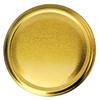 Screw Cap Lid for Jar Diameter 82 / 6 Made of Gold, 10 Pcs.