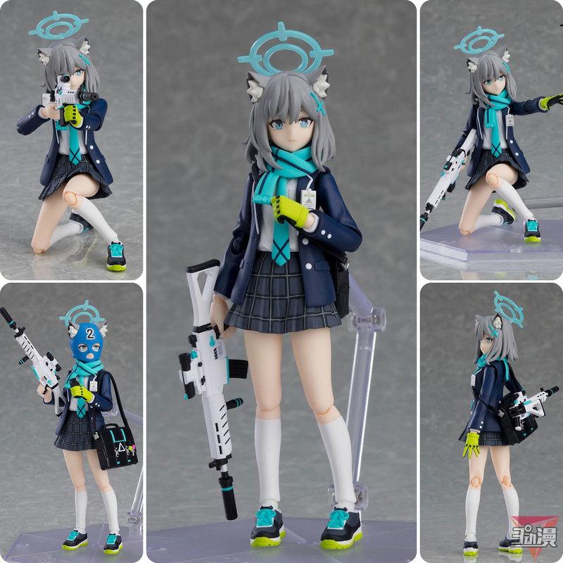 Blue Archive Фигурка Figma 567 Сунаоками Сироко KO Артикулированные Фигурки Девушка Каваи Трендовые Игрушки Настольное Украшение Сюрприз Подарок для Мальчика