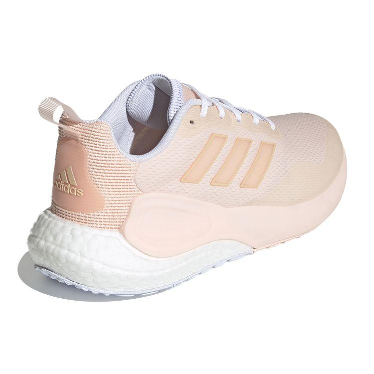 Adidas Alphalava Sports Fitness Fabric Synthetic Leather Durable Low-Top Casual Running Shoes Women Sneaker Pink White GW2575