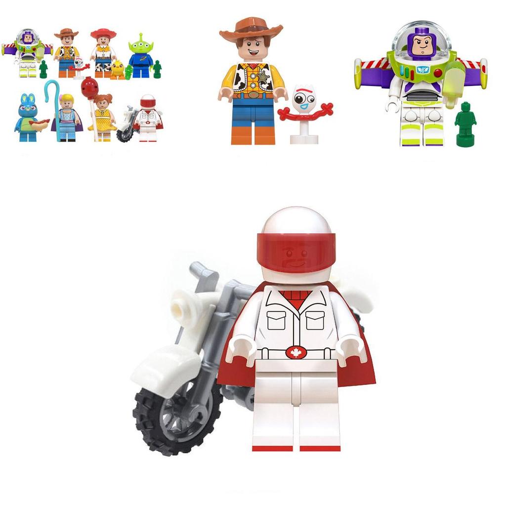 Disney Toy Story Buzz Lightyear Woody Mini Building Blocks Set Educational Kids Toys