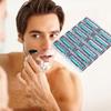 12Pcs/lot Metal Men's Shaving Razor Blades 2 Layer Safety Shaver Body Hair Trimmer Blades
