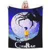 Coralines Flannel Blankets Winter  Warm Bedding Throws for Girls Boys Living Room Funny Bedspread Sofa Bed Cover