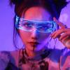 LED Luminous Technology Glasses, Electric Music Festival, Sensory Glasses, Annual Meeting, Bar, Trampoline, Sci-fi Goggles