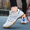 36-45 Couple Plus Size Anti Slip and Wear-resistant Tennis Shoes Badminton Shoes Table Tennis Shoes Sports Shoes