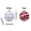 Colorful Christmas Balls Pendant 6CM Christmas Tree Pendant Foam Christmas Balls  Party Supplies