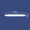 4Pcs Universal Car Door Bumper Edge Protection Strip Stickers Rearview Mirror Protection Car Sticker Strip Anti-collision Strips Interior Mirrors 6