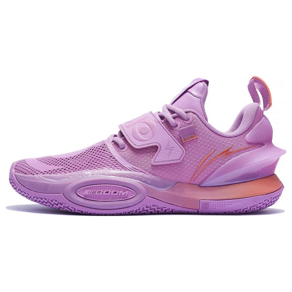 Li Ning All City 10 V2 ' Лавандовый ' Текстиль, ТПУ Амортизация Нескользящая Дышащий Легкий Отскок Низкие ABAS059-9