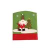 Party Xmas Elk Santa Claus Chair Back Covers Chair Cover Christmas Decoration New Year Decor