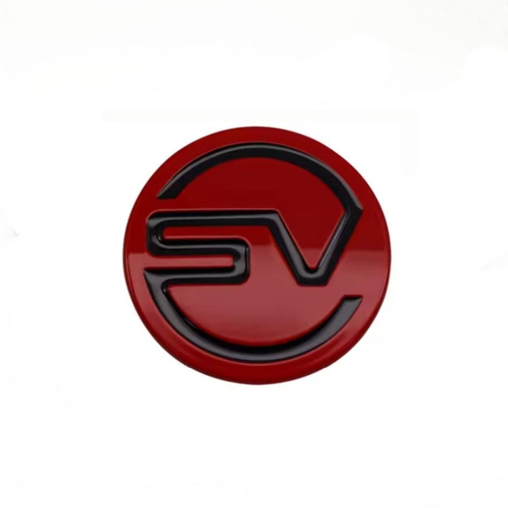 Car Body Logo Sticker SV Emblem Car Trunk Decoration Badge