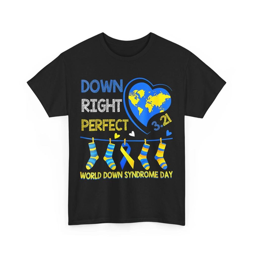 Down Right Perfect Down Syndrome Awareness T-Shirt