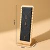 New Wood Jewelry Display Stand Square Detachable Organizer Vertical Bangle Storage Rack Jewelry