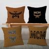 Модные Наволочки с Логотипом M-MCMS Домашнее Постельное Белье Декоративная Наволочка Свадебная Супер Мягкая Наволочка