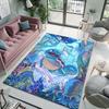 Pocket Monsters Squirtle Print Rug Carpet for Living Room Children Bedroom Mat Sofa Doormat Floor Rug Home Decor Anti Slip Mat