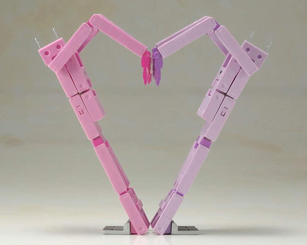 Frame Arms Girl MATERIA WHITE MATERIA BLACK Height 180mm NON Scale Plastic Model Charging-kun & Ver.