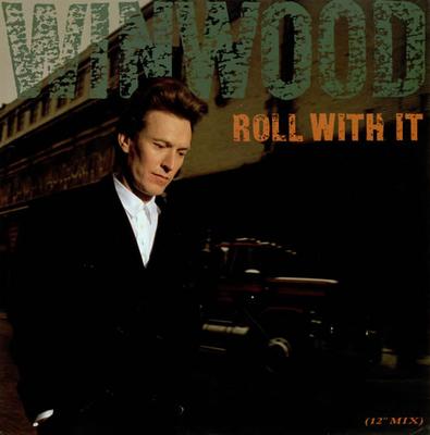 12-дюймовая пластинка СТИВ ВИНВУД - Roll With It VST1085 VIRGIN 1988 UK Рок Б/У