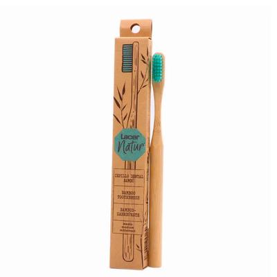 Зубная щетка для взрослых Lacer Natur Bamboo Medium, 1U