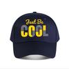 Кепка-бейсболка с блестками и стразами Just Be Cool Модная Унисекс Шляпа от солнца Женская для активного отдыха и спорта