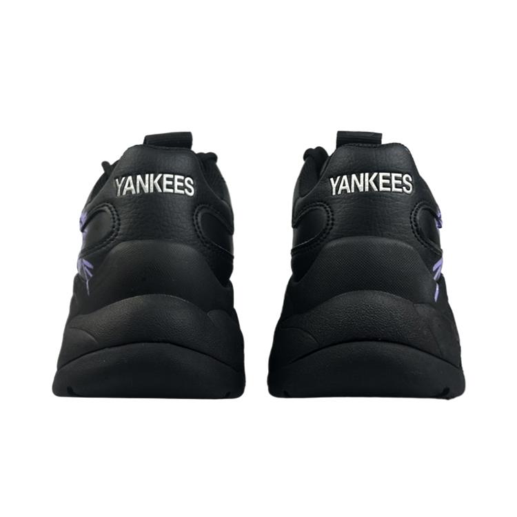 MLB Big Ball Chunky Abrasion Resistant Height Increasing Abrasion Resistant Height Increasing Low top Chunky Sneakers 3ASHC101N-50BKL(Team40SBOX)
