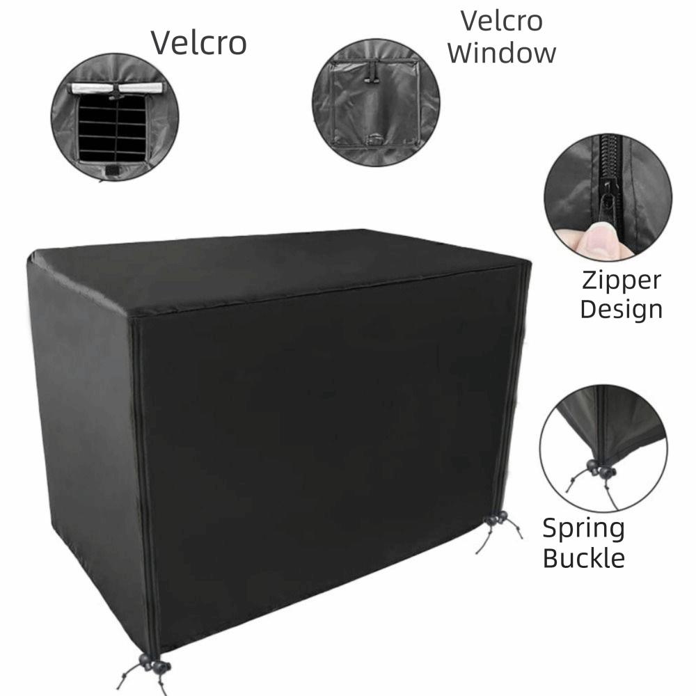 Waterproof Pet Kennel Cover Thickened Warm Rainproof Case Dog Cage Cover  Sun Protection