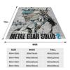 Фланелевое одеяло для игры Metal Gear Solid, зимнее, мягкое, теплое, плед для детей, гостиной, с рисунком, покрывало на кровать, чехол для дивана-кровати