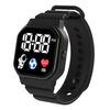 Digital LED Sports Watch Shockproof Square Design Large Screen Adjustable Strap Comfortable To Wear Accurate Time Watch