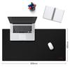 LESAILES Gaming Mouse Pad Large Size with Locking Edge Thickened Office Computer Keyboard Desk Pad Black 800*400*3mm