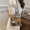 New Women's Design Sense Small Square Bag Fashion Trend High Quality Single Shoulder Crossbody Bag Patchwrok Handbag KTY