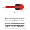 IXEA6 Car Side Reflective Sticker Anti-Collision Warning Decal Mercedes Benz C-Class E-Class GLA GLC GLE GLB G-Class Auto Accessories