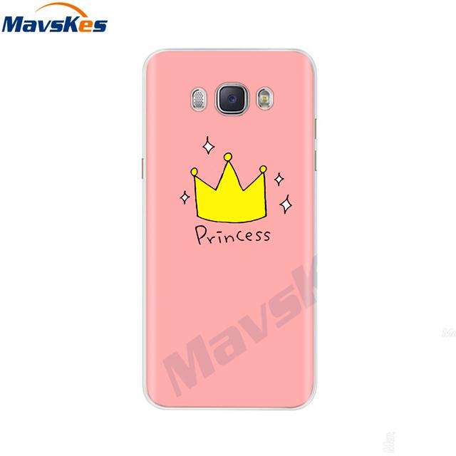 Чехол для телефона для Samsung Galaxy J7 2016, чехол J5 2016 J510f, окрашенный силиконовый чехол из ТПУ для Samsung J3, J5, J7 2016, чехол