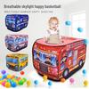 Kids' Fire Truck, Police Car, Bus, and Ambulance Play Tent for Indoor & Outdoor Fun