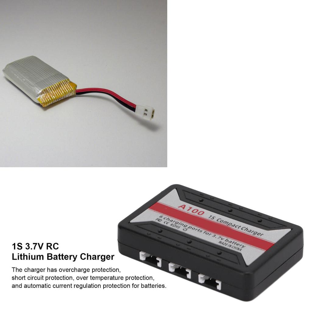 6 в 1 RC литиевое зарядное устройство 1S 3,7 В Lipo адаптер зарядного устройства для Syma X5C RC Quadcopter