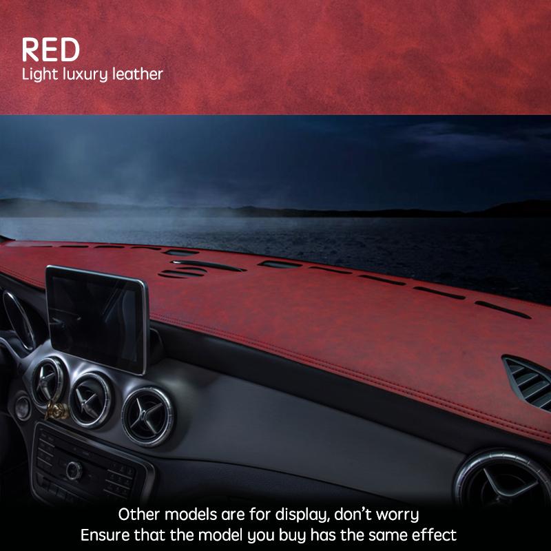 For Isuzu D-Max 2014 2015 2016 2017 2018 Protective Pad Car Dashboard Avoid Light Pad Instrument Platform Desk Cover Mat Carpets