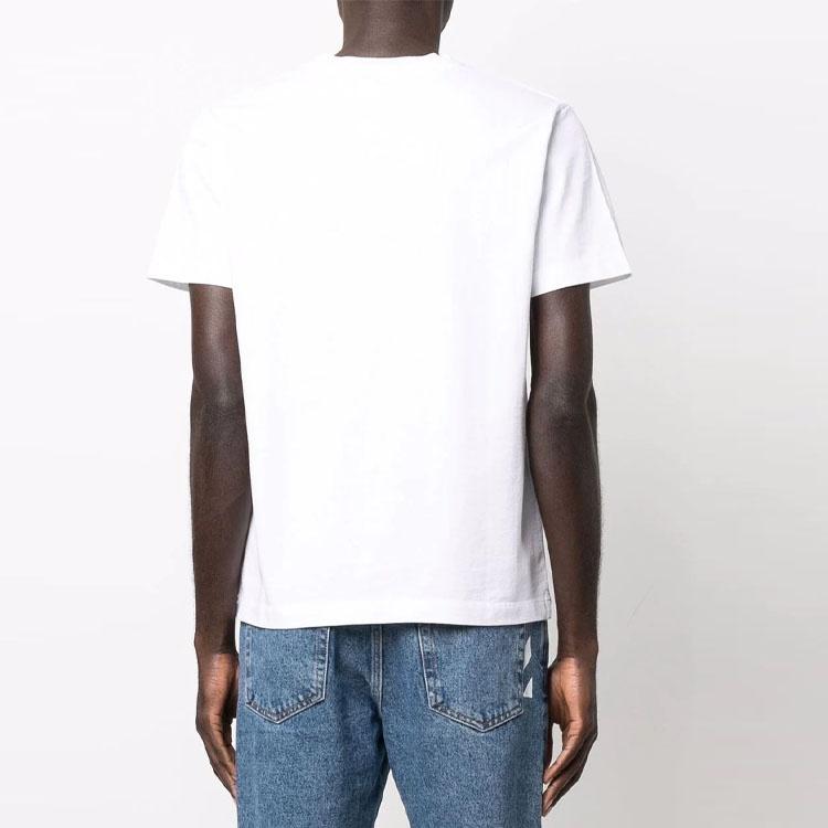 Off-White Helvetica Short Sleeve Tee Men's OMAA027C99JER0090110