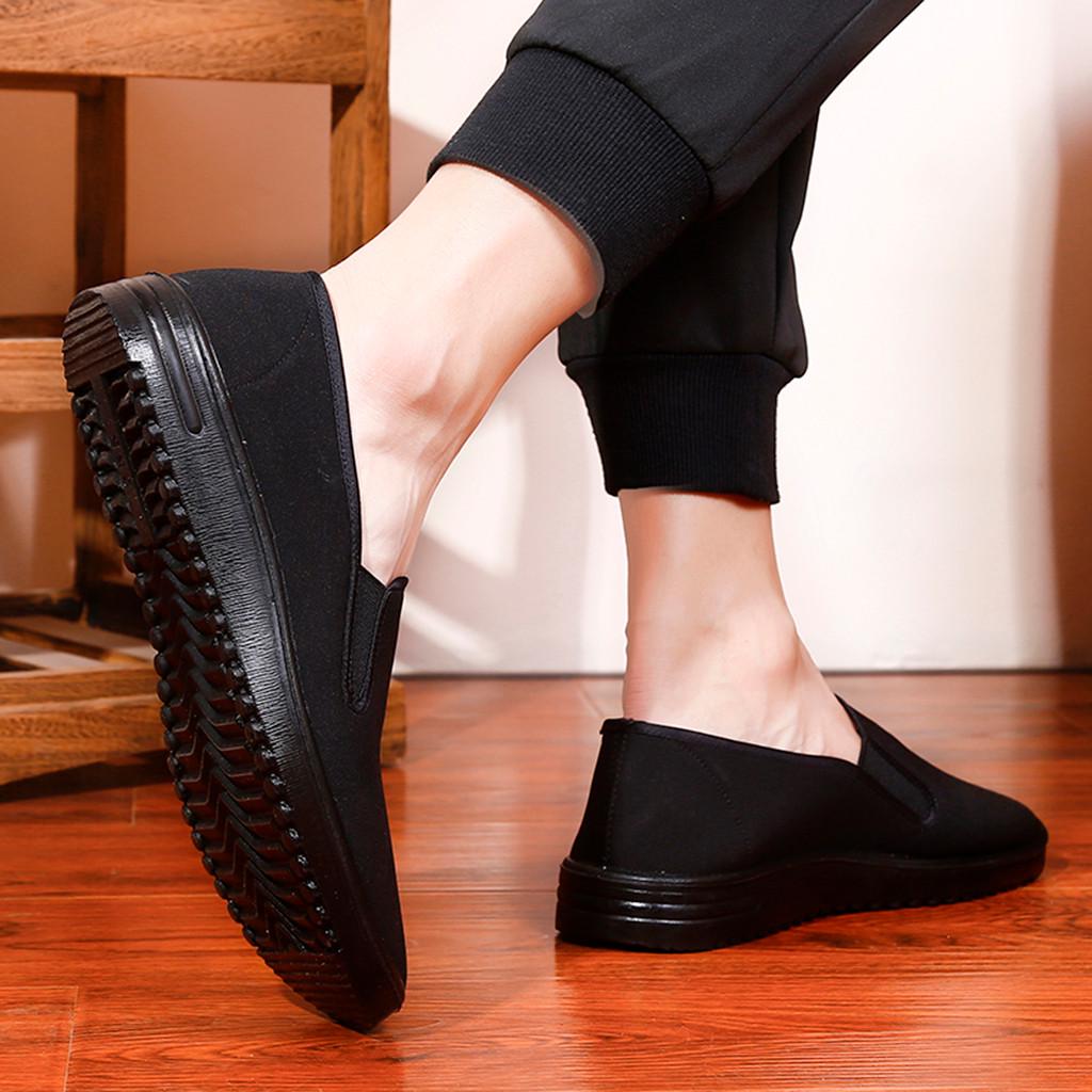 Модная мужская обувь повседневные кроссовки 2024 Однотонные легкие удобные мокасины без застежек Обувь ofertas de zapatosrtg6