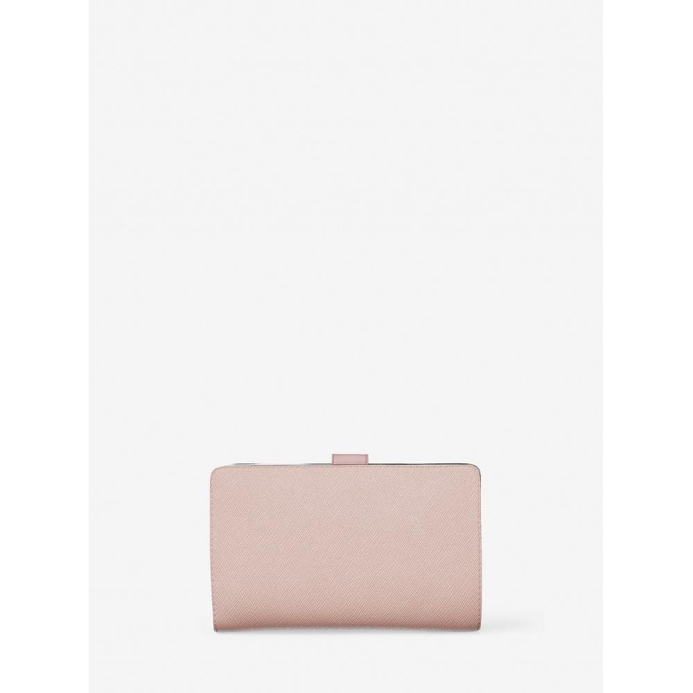 Michael Kors Кошелек-таб на молнии Greenwich, средний 35t5sgre8t7183, Пудрово-розовый мульти