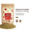 KHADI NATURAL Цветок Гибискуса Органический Порошок 100 г Кондиционер для Волос Ускоритель Роста Волос Блеск