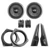 CGP In-Car Tweeter Panel Speaker Baffle Set with Crossover Network for 50 Series Estima (TR78-6500-SM8)