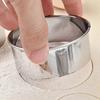 6Pcs/Set DIY Cake Ring Mold Stainless Steel Cookie Mousse Cuttur Durable Wedding Cake Tools