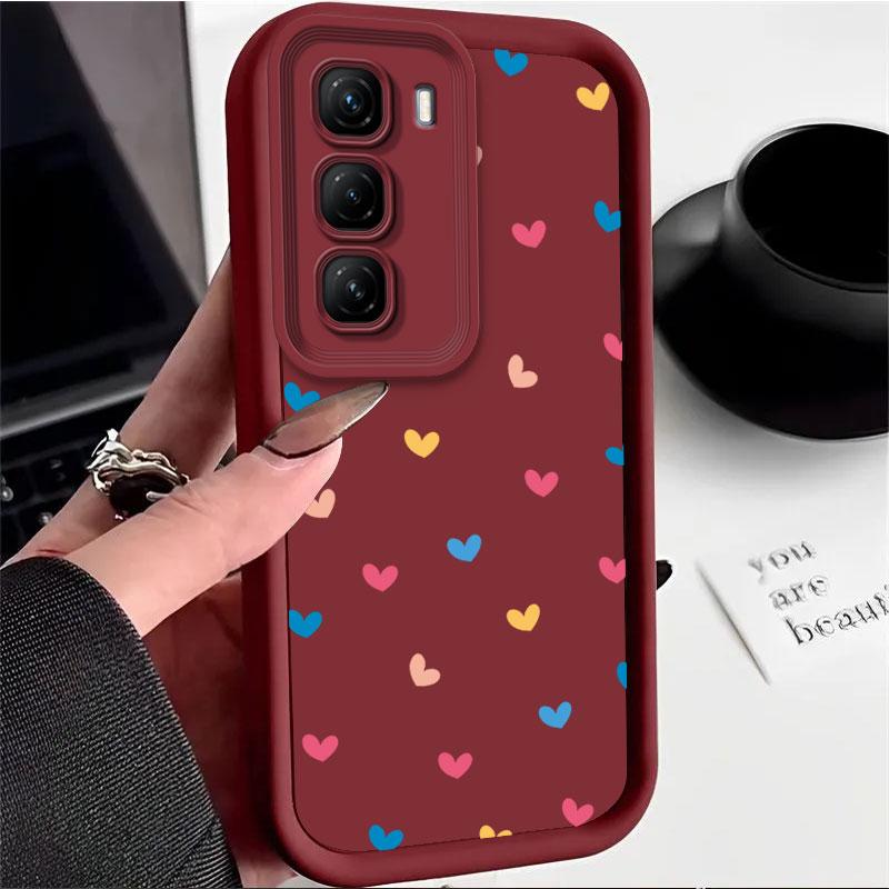 Чехол для телефона infinix Hot 60 Pro 4G Hot60 Pro+ Plus 60Pro Hot 60i Чехол Модные Звезды Сердце Мягкий Силикон Защитная Крышка