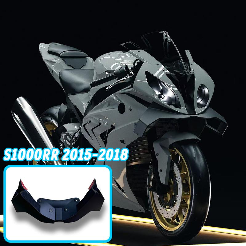 Для S1000RR 2015-2018 Передний спойлер Нижний спойлер Нижняя губа GP КРЫЛО ПРИЖИМНАЯ СИЛА NAKED ПЕРЕДНИЕ СПОЙЛЕРЫ