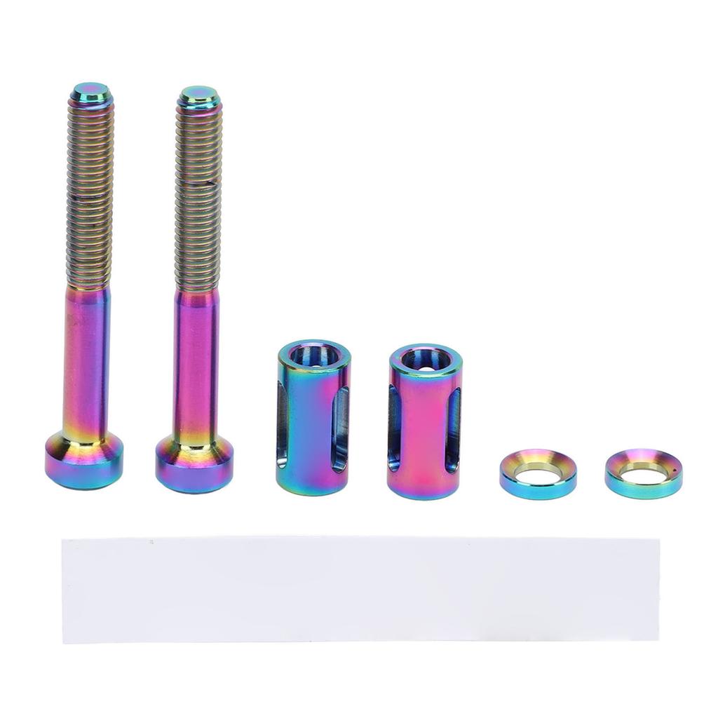 Bike Computer Mount Extension Screw Secure Connection Ti Alloy Colorful Lightweight Universal Fit Fo