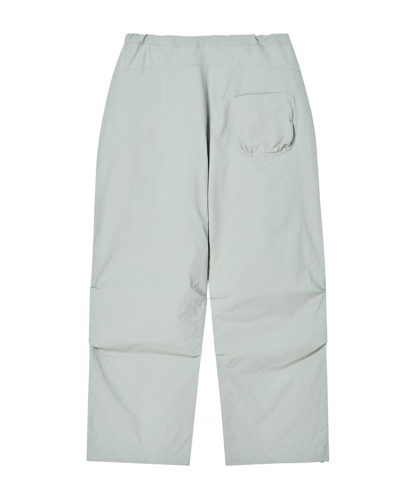 AWESOME STUDIO Out-Pocket Cargo Wide Pants Gray