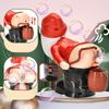 Christmas Santa Claus Bubble Blower with Music Funny Automatic Fart Bubble Blower Toy Bubble Maker Christmas Stocking Stuffers