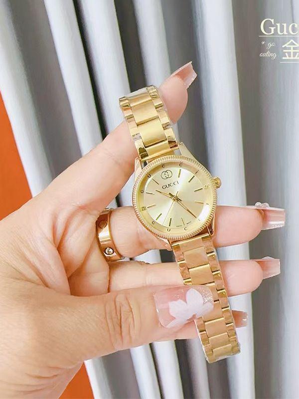 Изысканные женские часы Роскошные часы с металлическими браслетами Модные аксессуары для женщин