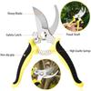 3pcs Multifunctional Stainless Scissors Pruner Garden Scissors for Gardening Flower Fruit Tree Manually Scissor Electrician Tool